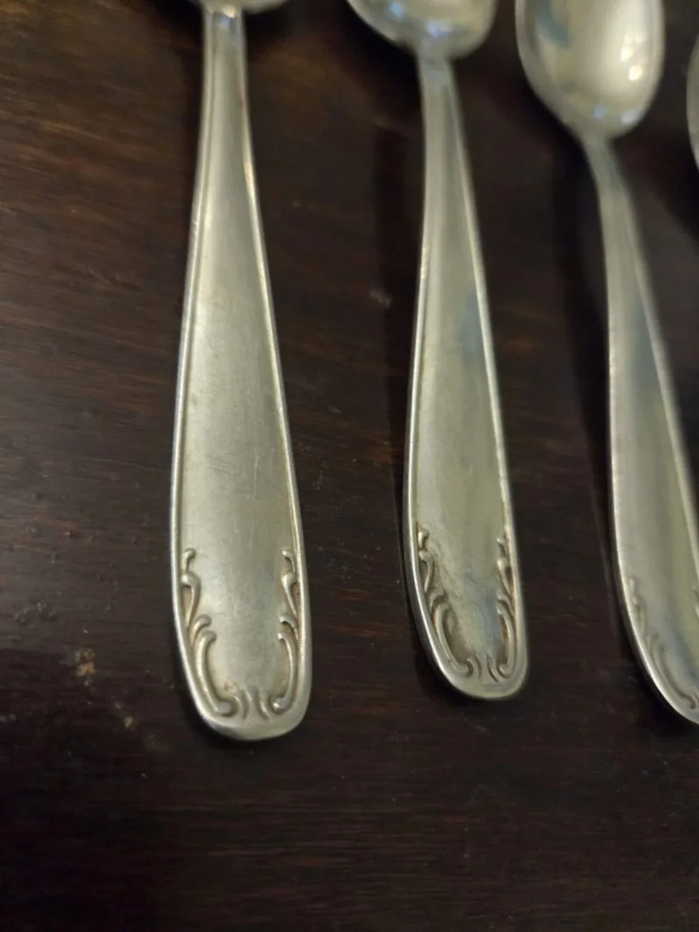 Set 4 Demitasse Spoons Wusthof Hallmark Stainless Flatware Germany